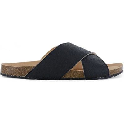 NAE Vegan Shoes TUPAI - Heren klassische Sandalen Zwart - Hergestellt in Spanien
