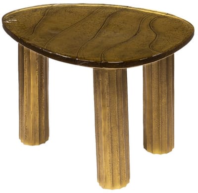 Fraaai - Benny salontafel S - goud antiek finish