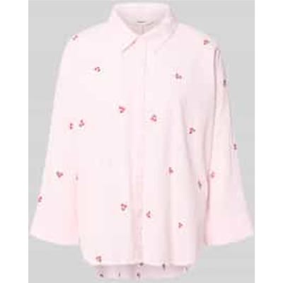 ONLY - ONLNEW LINA GRACE L/S CHERRY SHIRT WVN - Meisjes - Blouses