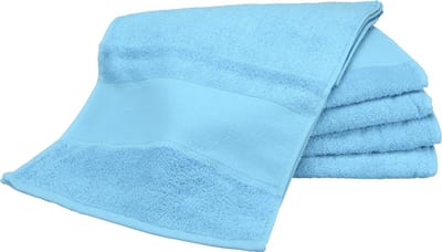 ARTG® Towelzz Sporthanddoek Extra Lang - 30 x 140 cm - Set van 5 stuks - Turquoise - Aqua Blue