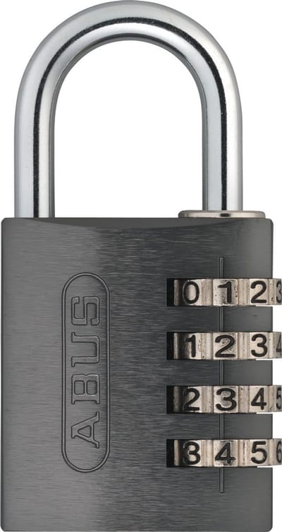 ABUS cijferslot 4 ringen titanium