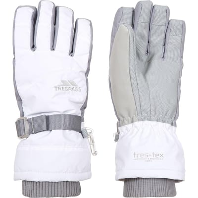Trespass Vrouwen/dames Vizza II-handschoenen (Wit)