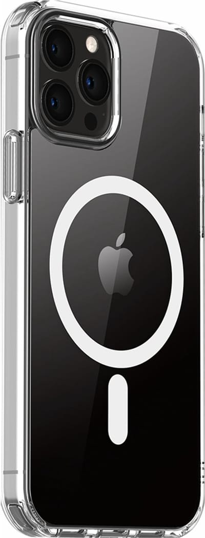 Puro, Hoesje geschikt voor iPhone 13 Pro Max - Lite Mag Edition MagSafe Compatibel, Transparant