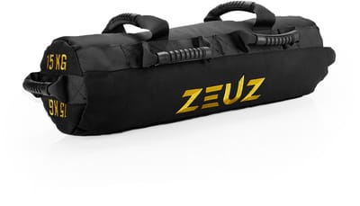 ZEUZ Training Zandzak - Sandbag en Powerbag voor Fitness, CrossFit & Krachttraining voor 15 KG - Geel