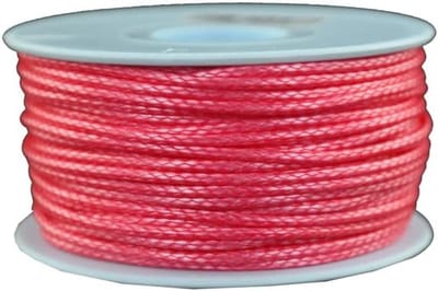 Sterk Dykneema Touw Rood Ø 2 mm - 30 Meter Uv-Bestendige Multifilament Kabel