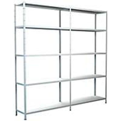 Legborden zonder grendels, H 2000 x B 2000 x D 350 mm, wit