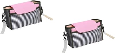 Kinderwagen Organizer Tas - Babyfles Opberger - Babybenodigdheden Meenemen - Makkelijk Schoon Te Maken
