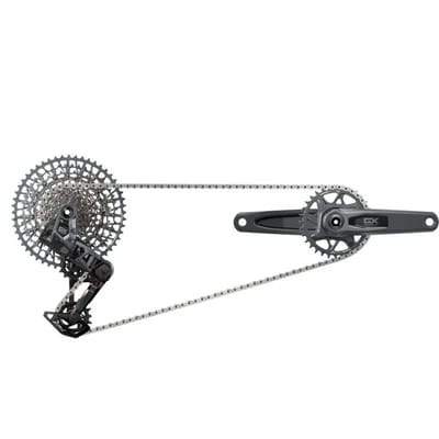 Volledige groep Sram GX T-TYPE Eagle AXS WIDE DUB DM 175 MM 32D (10-52)