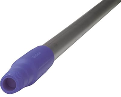 Hygiëne Steel met Schroefdraad - Aluminium - 150 cm - Blauw