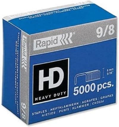 Nietjes Box - Krammen Kantoor - Documenten Vastzetten - Super Sterk - 5000 Stuks - Zilverkleurig