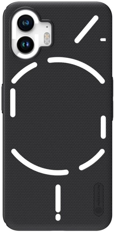 Nillkin Super Frosted Shield Nothing Phone (2) Hoesje Back Cover Zwart