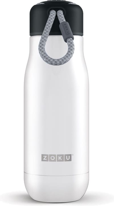 Zoku - Hydration - Thermosbeker - 350 ml - Isolerend - Lekvrij - Wit