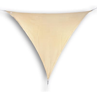 Hanse® Schaduwdoek driehoek waterdoorlatend 3x3x3 m zonnedoek