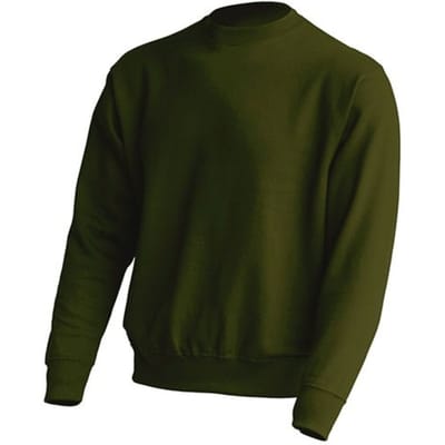 JHK Unisex Sweatshirt met ronde hals voor volwassenen (Bosgroen)