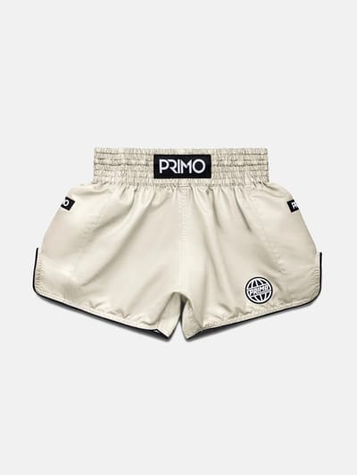 Primo Muay Thai Shorts - Alta Series - Cream S