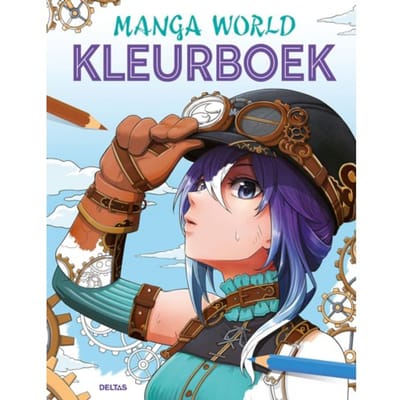Manga World Kleurboek Kleurboeken