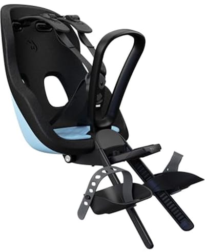 Fietszitje voor kinderen - Voorzitje baby - Veilig op pad - Snelle montage - One-size - Aquamarijn