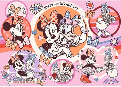 Trefl puzzel Minnie Mouse gewoonten - 200 stukjes - kinderpuzzel.