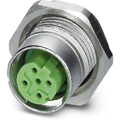 Phoenix Contact 1456569 Sensor/actuator inbouwconnector M12 Aantal polen (sensoren): 4 Bus, inbouw 20 stuk(s)