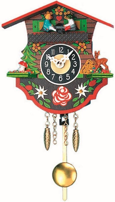 Engstler - 0110K QP - Wandklok met slinger - Quartz