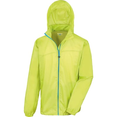 Result Urban HDi Quest Lightweight Stowable Jacket RT189 - Lime/Royal - XS