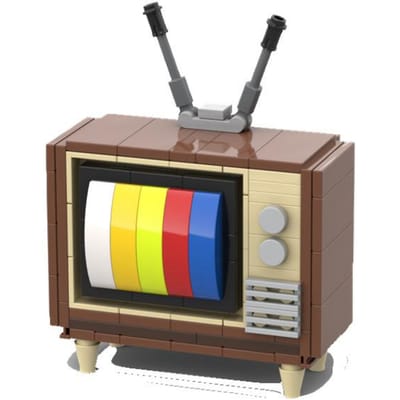 Huatangxinyue Creatief Apparaat Retro TV Radio Telefoon Game Console Camera Blokken Bouwspeelgoed voor Kinderen Cadeaus