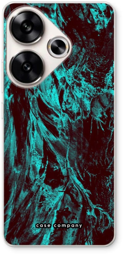 Case Company® - Hoesje geschikt voor Xiaomi Poco F6 hoesje - Ice Age - Soft Cover Telefoonhoesje - Bescherming aan alle Kanten en Schermrand