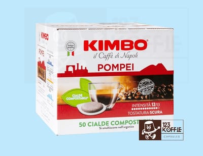 Kimbo Pompei - ESE Servings (50 st.) - Koffiepads 44mm