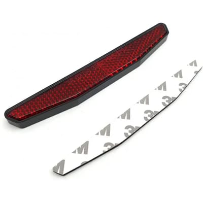 Achterreflector voor motorfiets (dubbelzijdige bevestiging) Brazoline