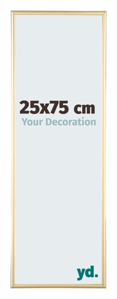 Your Decoration - Fotolijst 25x75 cm - Aluminium - Goud - Kent