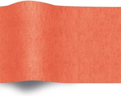 Vloeipapier tissuepapier zijdepapier, ORANJE, 50x75cm - 17gr (480 stuks)