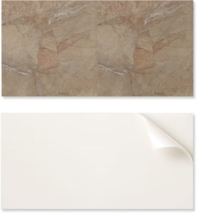 Wanddecoratie PVC-paneel met patroon voor kamer, 100x50 cm, natuursteenpatroon