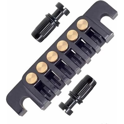 LP Elektrische Gitaar Tune O Matic Brug Trekplaat Staartstuk Omkeerbaar Snaarcode Gitaarroller