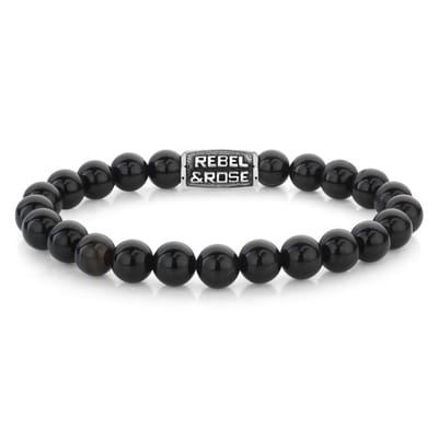 Armband - Staal/Beads | Rebel & Rose