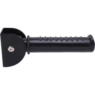 Barre d'appui relevable de porte Poignée d'assistance relevable Poignée en caoutchouc souple Antidérapant Relevable Poignée d'assistance de porte