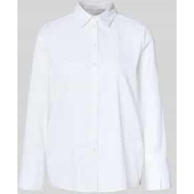 Overhemdblouse met knoopsluiting