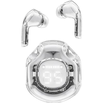 Handsfree Bluetooth Acefast T8, TWS, Wit