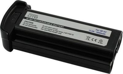 OTB Camera accu compatibel met Canon NP-E3 / 1650 mAh