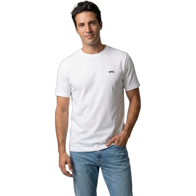 McGregor Essential Mcg Embr T-shirt White Size: S | Basic T-Shirts Outlet | Heren | Wit