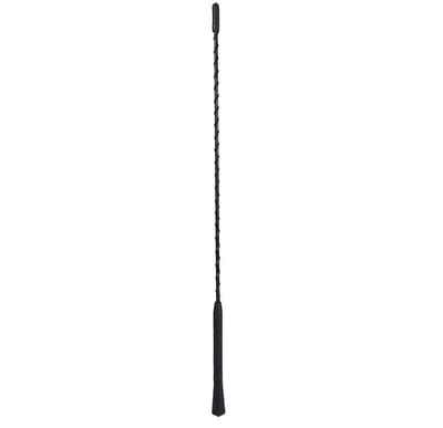 Dailygoody - Universele Auto-Radio-Antenne - 12 V FM AM Antenne - Hoogwaardige ABS-Kunststof - 16 Inch Zweepantenne - Ontvangst van Signalen - Geschik