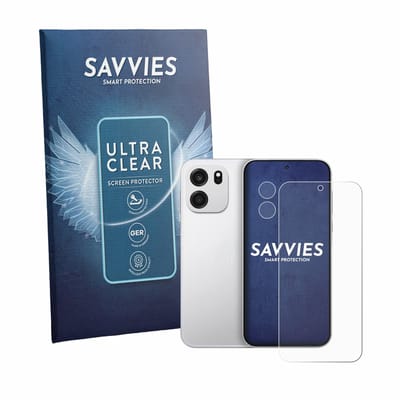 Savvies - Screenprotector voor OnePlus Turbo 6V (Voor+Camera) - Folie Beschermfolie transparant 18 Stuks