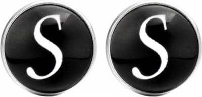 Fako Bijoux - Manchetknopen - Alfabet - Letter S