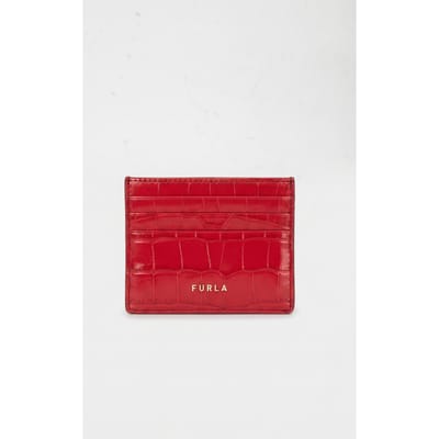 Furla Classic Credit Card Case Lacca Taglia: OS | Borse Outlet | Donna