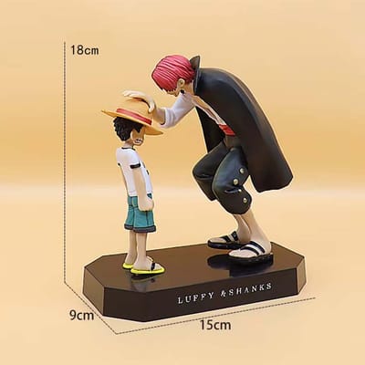 18cm One Piece Anime Figuur Vier Keizers Shanks Strooien Hoed Luffy Actiefiguur One Piece Sabo Ace Sanji Roronoa Zoro Figuurtje