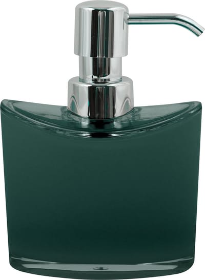 MSV Manihi Zeepdispenser Donkergroen – Zeeppomp met Pomphouder voor Badkamer – Kunststof Zeephouder als Badkameraccessoires