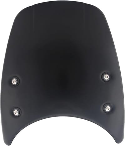 Motor Windscherm - Windgeleider Deflector - Comfortabele Ritten - Slagvast Kunststof - 660 g - B