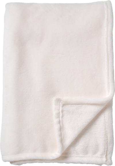 Dutch Decor - OWEN - plaid 130x160 cm - coral fleece deken - heerlijk zacht - Snow White - wit