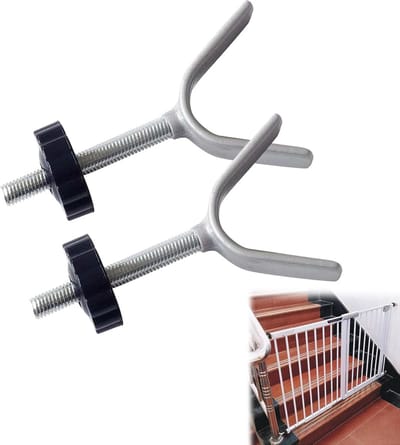 Babypoorten Accessoires - 2 Stuks Zwart voor Veiligheid en Comfort