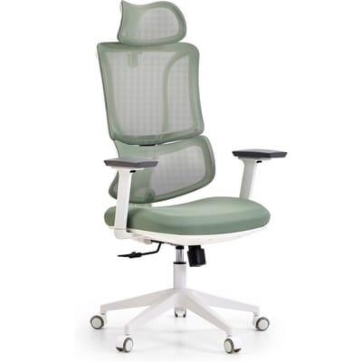 Bureaustoel / draaistoel ERGOMY W Zitting stof / rugleuning netstof groen mybuero