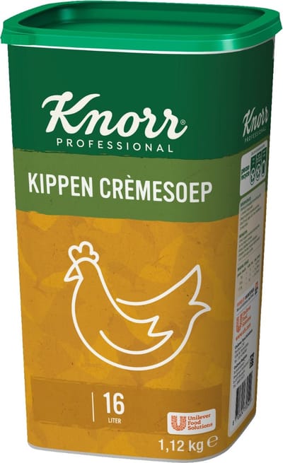 Knorr - Kippencrèmesoep - 16 liter